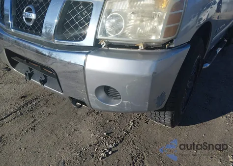 2007 Nissan Titan Se из США, поврежденный, VIN 1N6BA06B87N216011